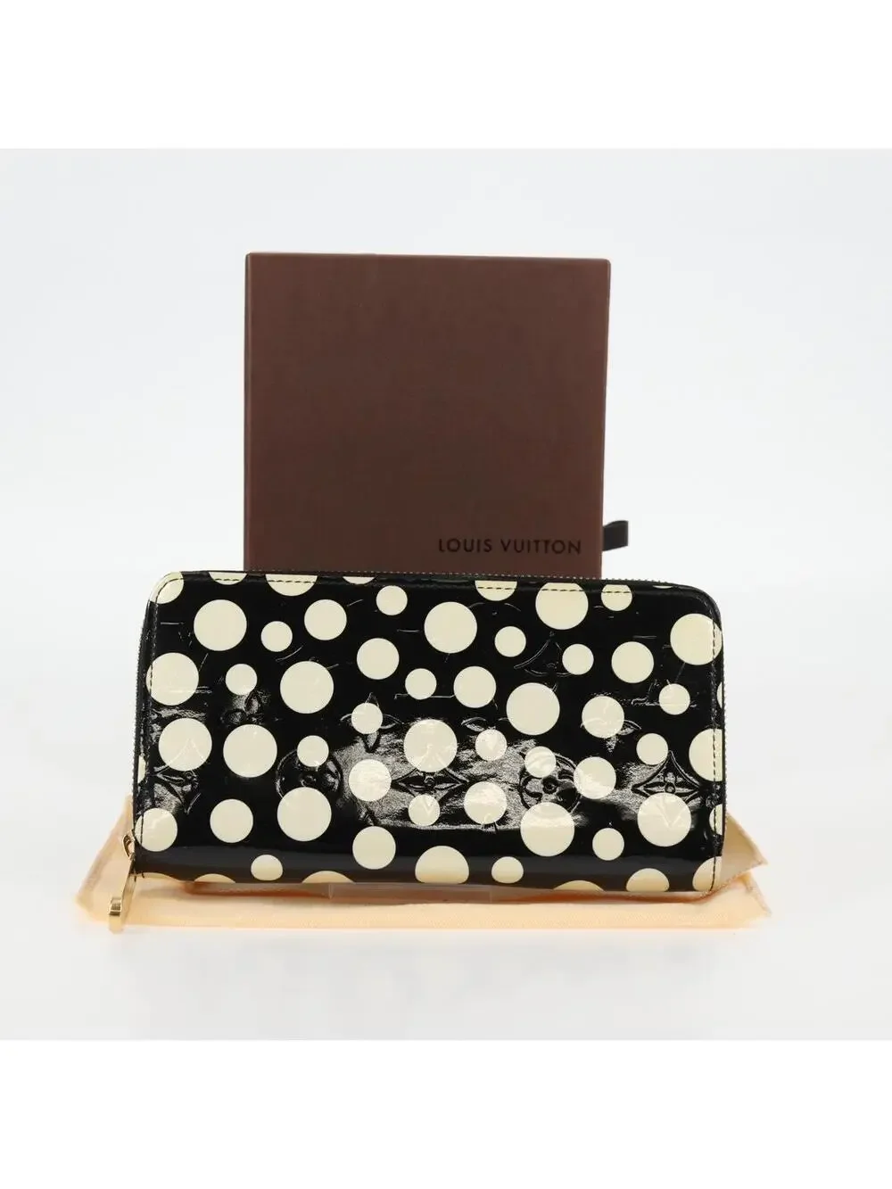 Louis Vuitton Vernis Yayoi Kusama Zippy #344229L93B